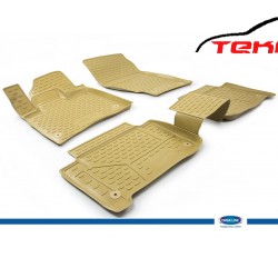 BMW X3 3D Novline Havuz Paspas Bej 4 Prç 2008-2010