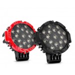 SİS LAMBASI  YUVARLAK SİYAH  51 W 17 LED 