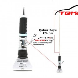 TELSİZ ANTEN 220 CM ÇELİK 