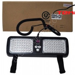 Çakar Lamba Güneşlik Montajlı 63,8X36X25CM 86Led Kırmızı - Mavi