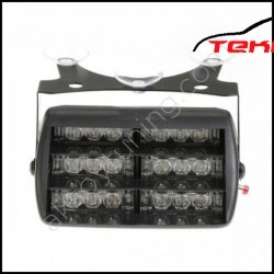 Araç İçi Vantuzlu Çakar 18 Ledli kırmızı