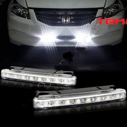 Gündüz Ledi 12V Beyaz 8 Led 15.5x3.5 Cm