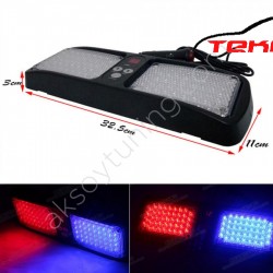 Güneşlik Üstü 12 Fonksiyonlu Polis Çakarı