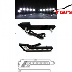 Mercedes Tip Acoustic DRL Gündüz Ledi Krom Zeminli