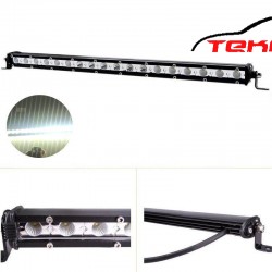 54W Düz Üniversal Uzun Sis Lambası Led Bar 18 Led