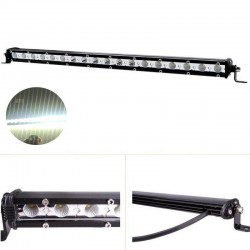 54W Düz Üniversal Uzun Sis Lambası Led Bar 18 Led