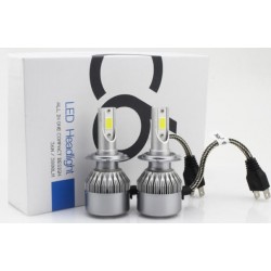 H27  LED (XENON) 7600 LÜMEN 6000 K BEYAZ IŞIK 