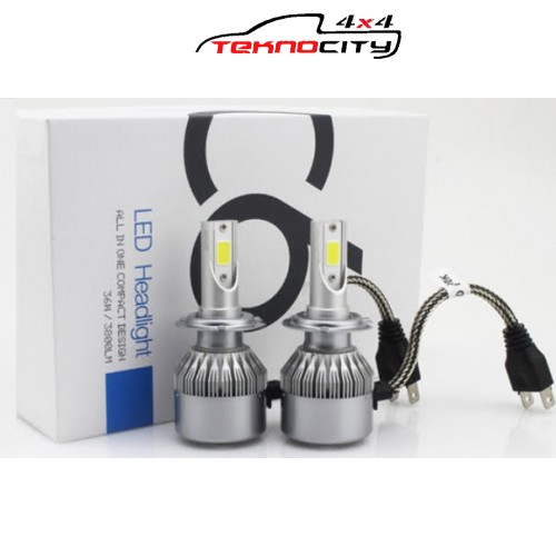 HB4 -H15  LED (XENON) 7600 LÜMEN 6000 K BEYAZ IŞIK 