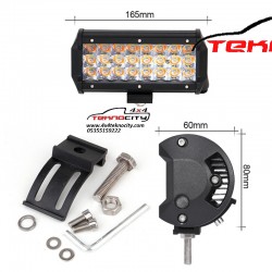 SARI -BEYAZ CAKARLI LED SIS LAMBASI 24 LED-72 W