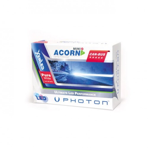 PHOTON ACORN 5000 LÜMENS LED HEADLİGHT (far ledi ) H1 6000 K (ICE WHITE-BUZ BEYAZI ) PHOTON ACORN 5000 LÜMENS LED HEADLİGHT (far ledi ) H1 6000 K (ICE WHITE-BUZ BEYAZI )