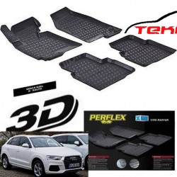 Audi Q3 3D TPE Kauçuk 3D Paspas