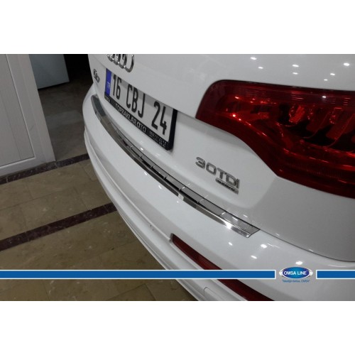 Audi Q7 Arka Tampon Eşiği P.Çelik (Taşlı) 2010-2015 Audi Q7 Arka Tampon Eşiği P.Çelik (Taşlı) 2010-2015