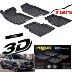 Audi Q2 3D TPE Kauçuk 3D Paspas