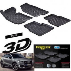 Audi Q2 3D TPE Kauçuk 3D Paspas
