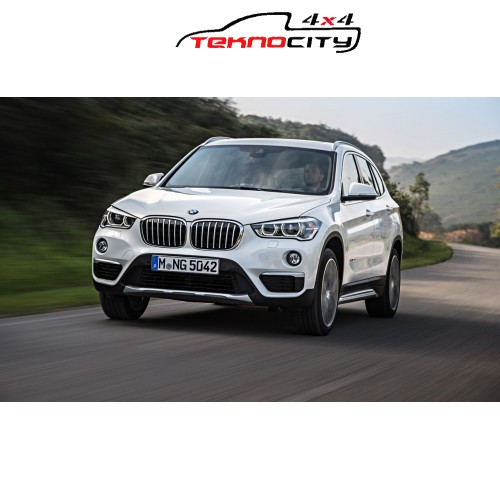 BMW X3 (F25) 2011-2017 YAN BASAMAK EMERALD SİYAH-ALUMİNYUM