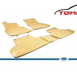 BMW X5 3D Novline Havuz Paspas Bej 4 Prç 2013 ve Sonrası