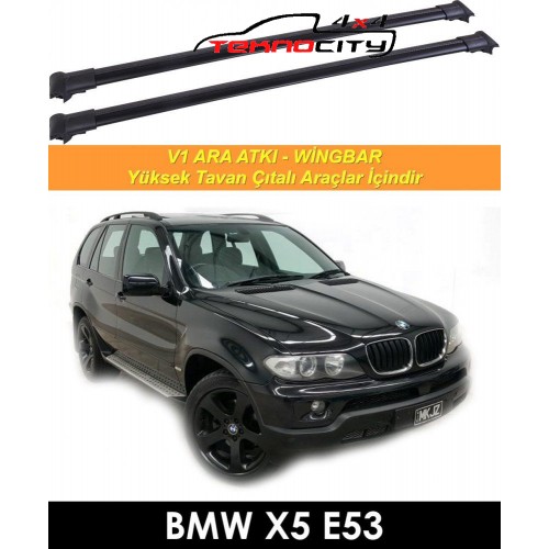 Bmw X5 E53 Port Bagaj Ara Atkı Siyah