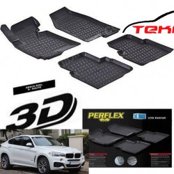 BMW X6 E71 2008-2014  3D TPE Kauçuk 3D Paspas Perflex