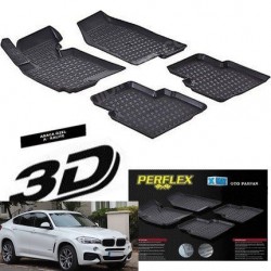 BMW X6 E71 2008-2014  3D TPE Kauçuk 3D Paspas Perflex