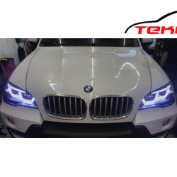 BMW X5 E70 ADAPTİF DRL FAR 2007-2013