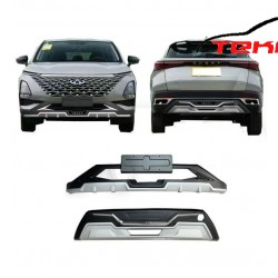 Chery omoda 5 ön ve arka tampon koruma difüzör plastik krom detaylı 2022+