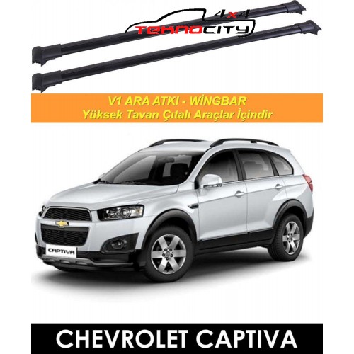 Chevrolet Captiva Port Bagaj Ara Atkı Siyah
