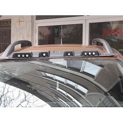 DACİA DUSTER SUPER LED MOONVİSÖR TAVAN KEPİ-MOONVİSÖR SARI LEDLİ ABS PLASTİK