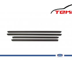 Dacia Duster Cam Çıtası 4 Prç. P.Çelik (Siyah Krom) 2010-2017