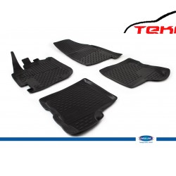 Dacia Duster 3D Paspas Siyah 4 Prç 2017-