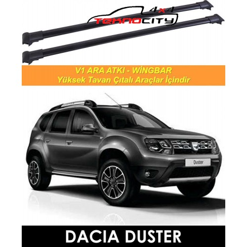 Dacia Duster Port Bagaj Ara Atkı Siyah