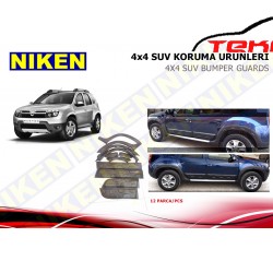 DACIA DUSTER 2010-2018 ÇAMURLUK VE KAPI KORUMA SET
