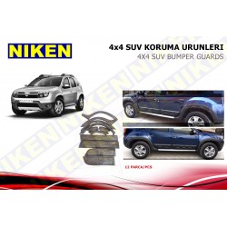 DACIA DUSTER 2010-2018 ÇAMURLUK VE KAPI KORUMA SET