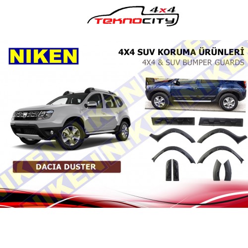 DACIA DUSTER DODİK VE KAPI (GÖVDE)KAPLAMALARI TK