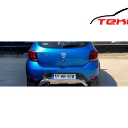 DACİA SANDERO ARKA TAMPON KORUMA KROM