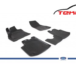 Fiat 500L 3D Paspas Siyah 4 Prç 2016 ve Sonrası