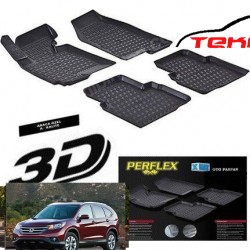 Honda CRV 2012 + 3D TPE Kauçuk 3D Paspas Perflex