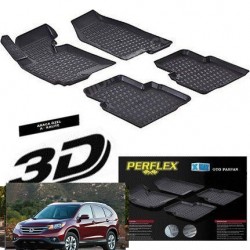 Honda CRV 2012 + 3D TPE Kauçuk 3D Paspas Perflex