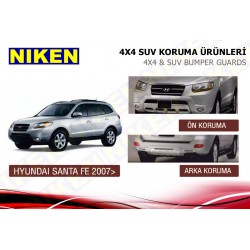 HYUNDAİ SANTAFEE ÖN ARKA TAMPON KORUMA 2007 -