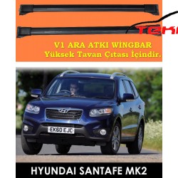 Hyundai Santafe Mk2 Port Bagaj Ara Atkı Siyah