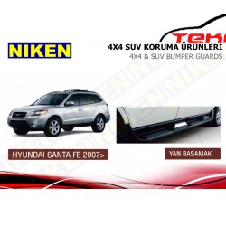 HYUNDAİ SANTAFEE 2007 -  YAN BASAMAK OEM TİP GRİ