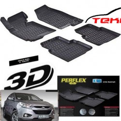HUNDAİ İX 35 3D TPE Kauçuk 3D Paspas Perflex