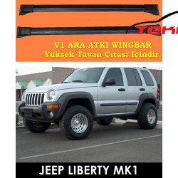 Jeep Liberty Mk1 Port Bagaj Ara Atkı Siyah