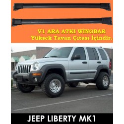 Jeep Liberty Mk1 Port Bagaj Ara Atkı Siyah