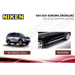 KİA SORENTO YAN BASAMAK   2010 - GRİ (X5 TİP)