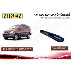 KİA SORENTO YAN BASAMAK 2007-2009 SİYAH