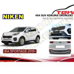 KİA SPORTAGE ÖN ARKA TAMPON KORUMA 2015-