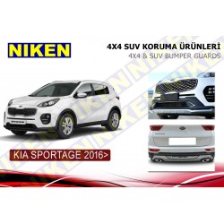 KİA SPORTAGE ÖN ARKA TAMPON KORUMA 2015-