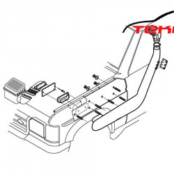 Aktif Snorkel  Landrover Discovery 2  ithal 