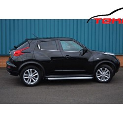 Nissan Juke Cam Çıtası 4 Parça Paslanmaz Çelik 2010 ve Sonrası