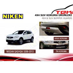 NİSSAN QASHQAİ ÖN ARKA TAMPON KORUMA 2008-2013